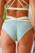 Zasha Polewear Shorts Aimee Vita Bassa Ciano Scuro B-Stock