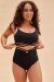 Lunalae Top Poppy Strappy Nero