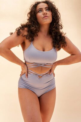 Lunalae Top Poppy Strappy Grigio L