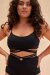 Lunalae Top Poppy Strappy Nero XS