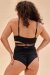 Lunalae Top Poppy Strappy Nero L