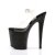 Pleaser Sandali FLAMINGO-808MG Trasparente/Nero EU-35 / US-5