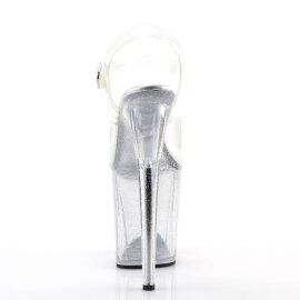 Pleaser Sandali FLAMINGO-808MMG Trasparente/Trasparente EU-35 / US-5