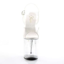 Pleaser Sandali FLAMINGO-808 Trasparente/Trasparente EU-39 / US-9