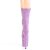 Pleaser FLAMINGO-1050FS Stivaletti con Plateau Camoscio Sintetico Viola EU-40 / US-10