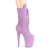 Pleaser FLAMINGO-1050FS Stivaletti con Plateau Camoscio Sintetico Viola EU-40 / US-10