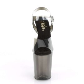 Pleaser Sandali FLAMINGO-808N-T TPU Nero Gradiente/Fumo...