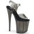 Pleaser Sandali FLAMINGO-808N-T TPU Nero Gradiente/Fumo EU-35 / US-5
