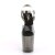 Pleaser Sandali FLAMINGO-808N-T TPU Nero Gradiente/Fumo EU-35 / US-5