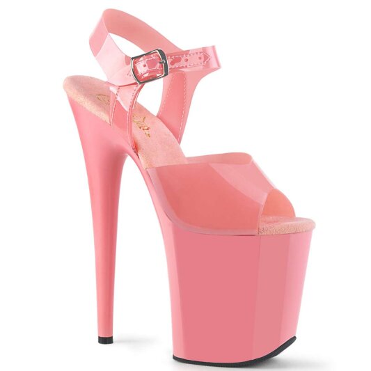 Pleaser Sandali FLAMINGO-808N TPU Rosa Baby (Effetto Gelatina)/Rosa Baby EU-35 / US-5