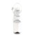 Pleaser Sandali FLAMINGO-808N TPU Bianco (Effetto Gelatina)/Bianco EU-37 / US-7