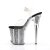 Pleaser Sandali FLAMINGO-808SRS Trasparente/Nero Strass EU-35 / US-5