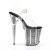 Pleaser Sandali FLAMINGO-808SRS Trasparente/Nero Strass EU-35 / US-5