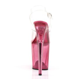 Pleaser Sandali FLAMINGO-808T Trasparente/Rosa EU-35 / US-5