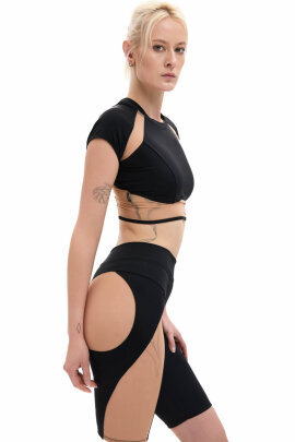 MÆD Shorts da Ciclisti Laecker 1.0 Nero + Nude XS