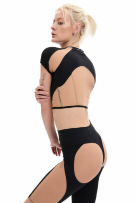 MÆD Shorts da Ciclisti Laecker 1.0 Nero + Nude XS