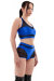 MÆD Top Haeve 1.0 Blu Cobalto + Nero  S