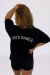 AMBR Designs T-Shirt Oversized Lets Dance Nero L