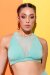 RAD Top Triangle Glitter Aqua M