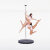 Tappetino da Pole Dance per Palo Lupit STANDARD Ø 120 cm Nero 10 cm