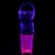 Pleaser Sandali FLAMINGO-808UVT Trasparente/Neon-Rosa Acceso EU-35 / US-5