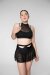 Zasha Polewear Shorts Layla Vita Alta Nero S