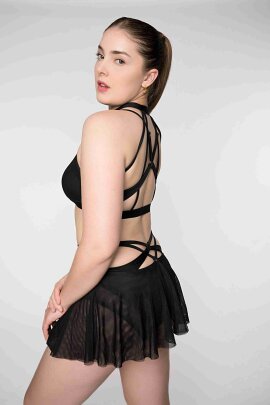 Zasha Polewear Shorts Layla Vita Alta Nero L