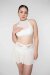 Zasha Polewear Shorts Layla Vita Alta Bianco S