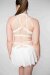 Zasha Polewear Shorts Layla Vita Alta Bianco S