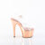 Pleaser ADORE-708 Sandali Con Plateau Cromato Trasparente Oro EU-35 / US-5
