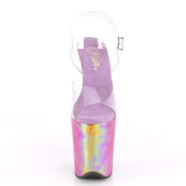 Pleaser Sandali FLAMINGO-808WR Trasparente/Viola...