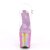Pleaser Sandali FLAMINGO-808WR Trasparente/Viola Ologramma EU-35 / US-5