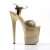 Pleaser Sandali FLAMINGO-809-2G Dorato Glitter EU-38 / US-8
