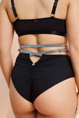 Lunalae Top Ivy Diamante Nero XS