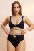 Lunalae Top Ivy Diamante Nero S