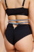 Lunalae Top Ivy Diamante Nero S