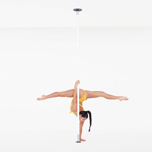 Lupit Pole Diamond G2 45 mm Bianco Verniciato a Polvere
