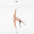 Lupit Pole Classic G2 45 mm Bianco Verniciato a Polvere 2,30 m - 2,80 m