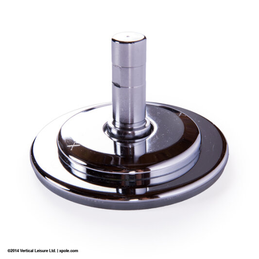 X-Pole Piastra di Base per Xpert - Cromato B-Stock