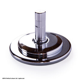 X-Pole Piastra di Base per Xpert - Cromato B-Stock