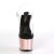 Pleaser Sandali ADORE-708 Trasparente/Dorato Rosa Cromato EU-36 / US-6