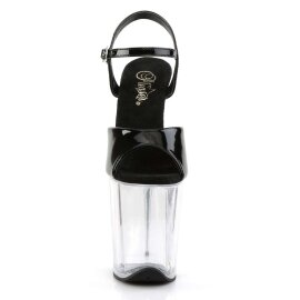 Pleaser Sandali FLAMINGO-809 Vernice Nero/Trasparente...