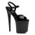 Pleaser Sandali FLAMINGO-809 Vernice Nero/Nero EU-35 / US-5