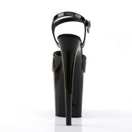 Pleaser Sandali FLAMINGO-809 Vernice Nero/Nero EU-37 / US-7