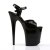 Pleaser Sandali FLAMINGO-809 Vernice Nero/Nero EU-37 / US-7