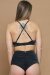 Zasha Polewear Top Silvia Nero M