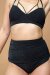 Zasha Polewear Shorts Faye Vita Alta Nero XS
