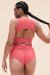 Lunalae Top Courtney Scollo a V Watermelon B-Stock