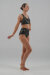 Juicee Peach Top Aria Nero & Oro L