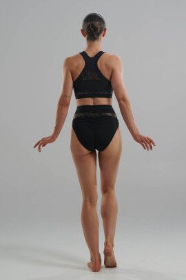 Juicee Peach Shorts Rio Booty Peacock a Vita Alta M